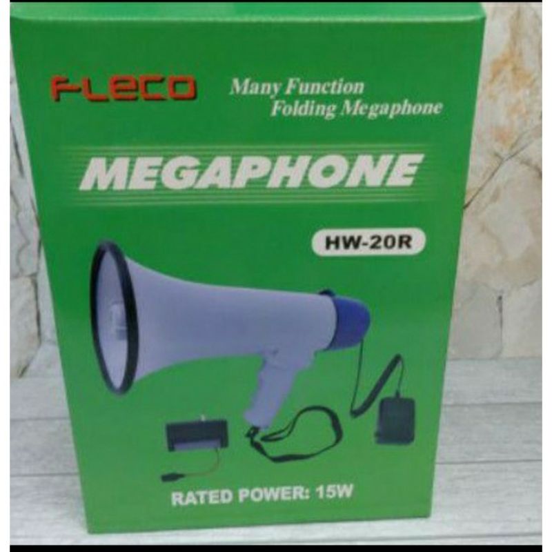 Jual Megaphone atau Toa Besar Fleco Multifungsi HW-20R/ Toa Fleco Murah ...