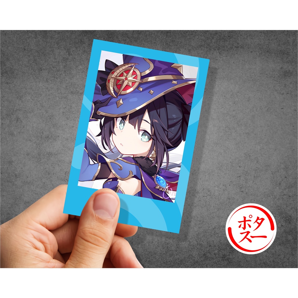 Jual Koleksi Polaroid Anime Game Genshin Impact B - Warna - Ayaka Diluc ...