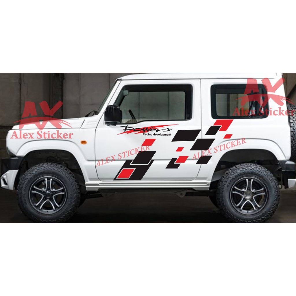 Jual STIKER CUTING STICKER MOBIL SUZUKI JIMNY KATANA Shopee Indonesia