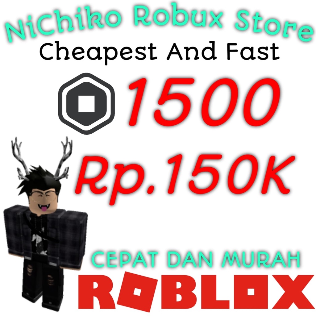 Jual 1500 ROBUX MURAH DAN CEPAT + BONUS | Shopee Indonesia