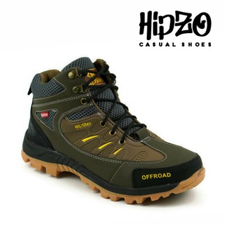 Sepatu Pria Hipzo Original M039 Formal Sneakers Casual Kerja Pesta Black  Warna Hitam Laki laki Cowok Kasual