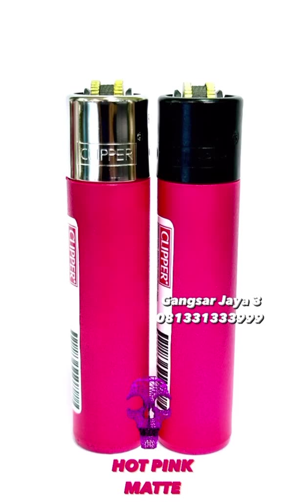 Jual korek Clipper original Hot Pink Matte | Shopee Indonesia
