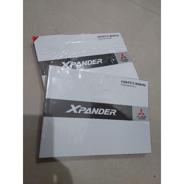 Jual ORIGINAL Manual Book buku Panduan Ex xpander Ultimate 2018/2019
