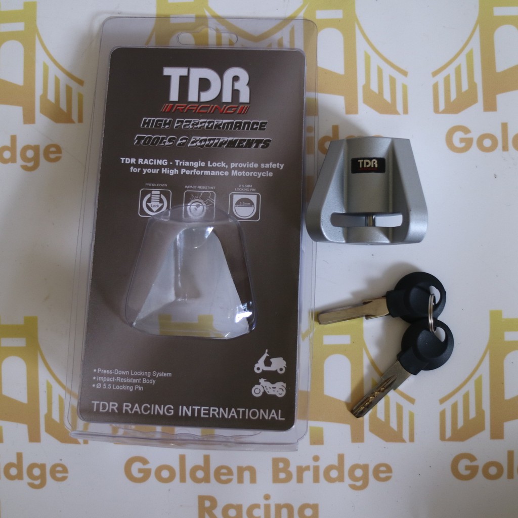 Jual Kunci Gembok Pengaman Cakram | Disc Lock - TDR | Shopee Indonesia