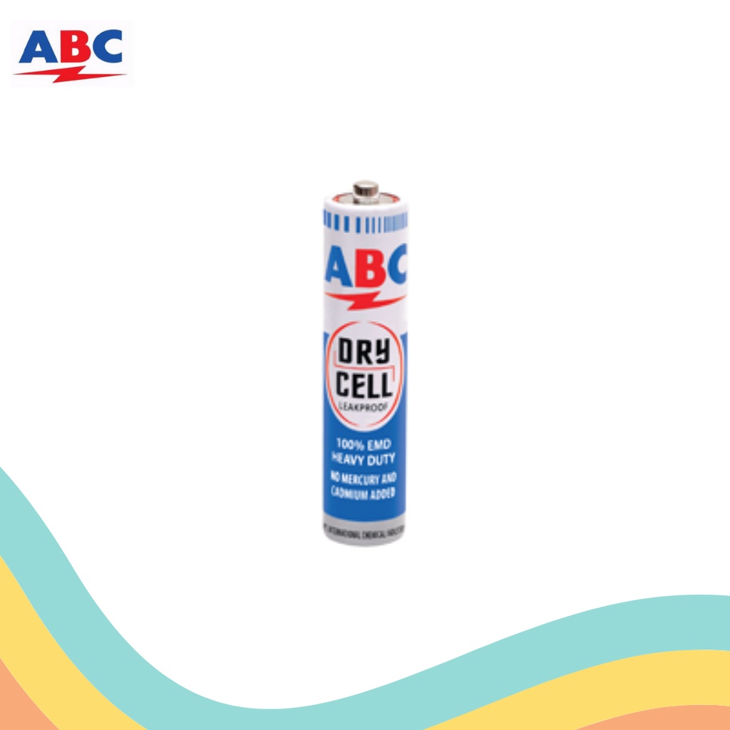 Jual BATERAI ABC R03-AAA ISI 2 (1 SET) | Shopee Indonesia