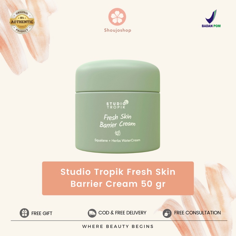 Jual Studio Tropik Fresh Skin Barrier Cream 50g Pelembab Moisturizer