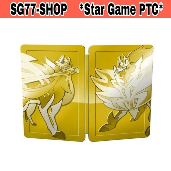 Pokemon sword and sales shield gold case