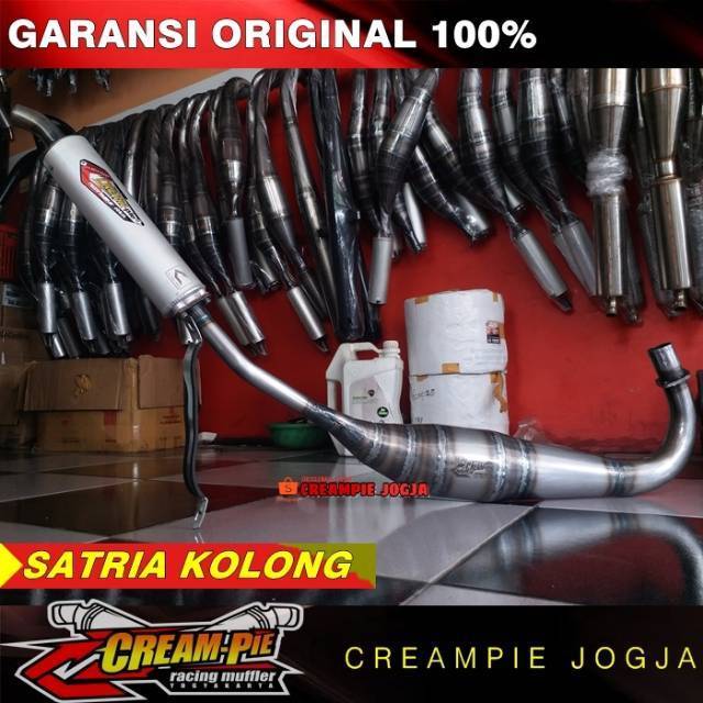 Jual Knalpot Satria 2 Tak Kolong Creampie Jogja Original Shopee Indonesia