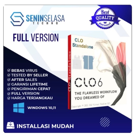 Jual Software 3D Fashion Design: CLO Standalone 6 [WIN] | Shopee Indonesia