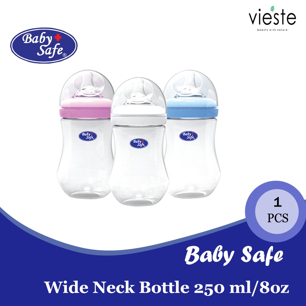 Jual Baby Safe Botol Susu Bayi Wide Neck Ml Dot Berkatup Udara