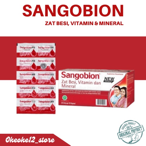 Jual Sangobion Kapsul,Vitamin,obat Penambah Darah | Shopee Indonesia