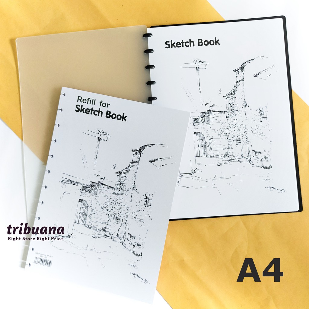 Jual Sketch Book Lyra A4 Refill Sketchbook Lyra 30 lembar / Buku