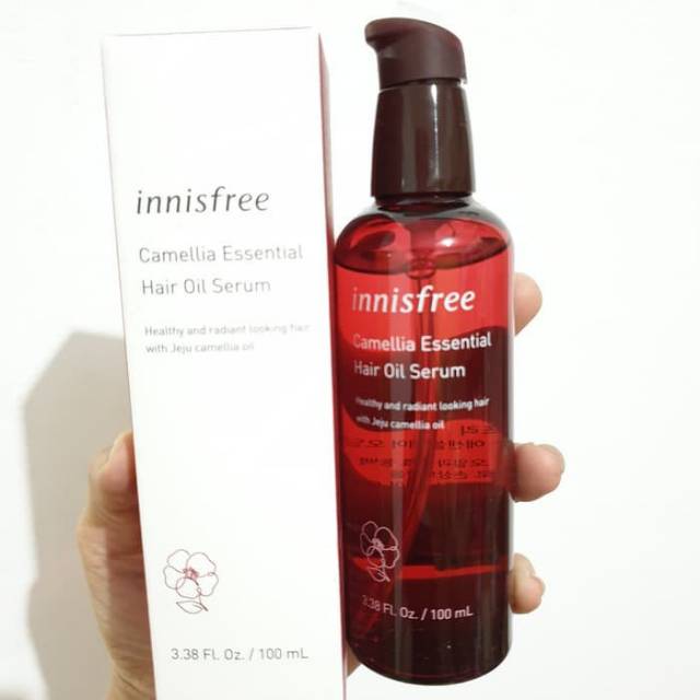 Jual Innisfree Camellia Essential Hair Oil Serum 100ml Shopee Indonesia