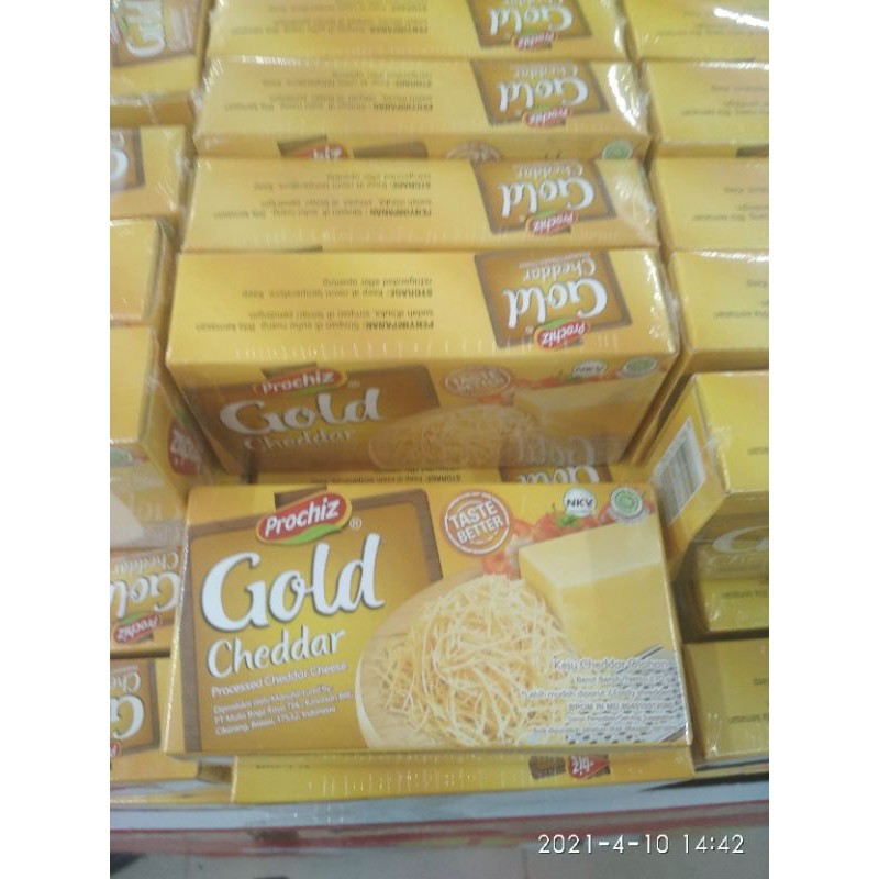 Jual Prochiz Gold Cheddar 160g | Shopee Indonesia