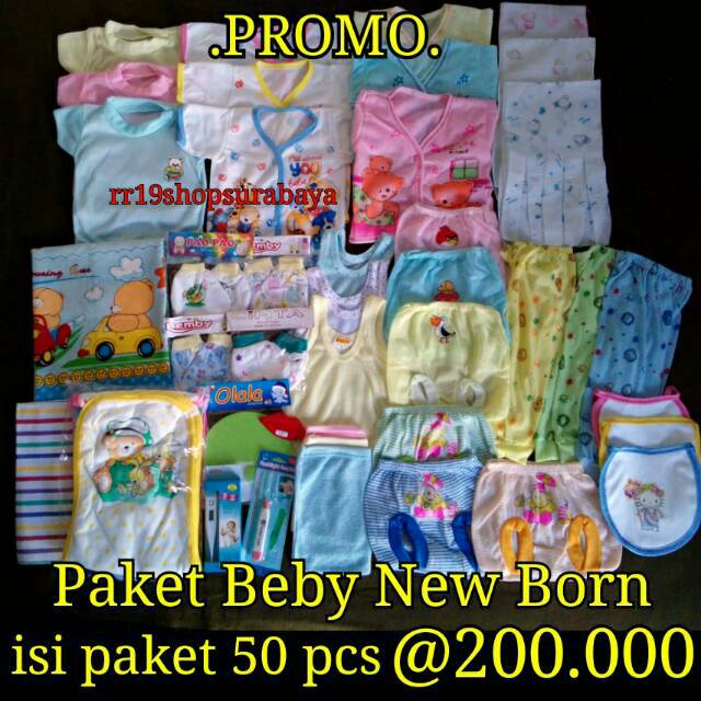 Jual Paket Hemat Perlengkapan Bayi Baru Lahir Paket Hemat Bayi B