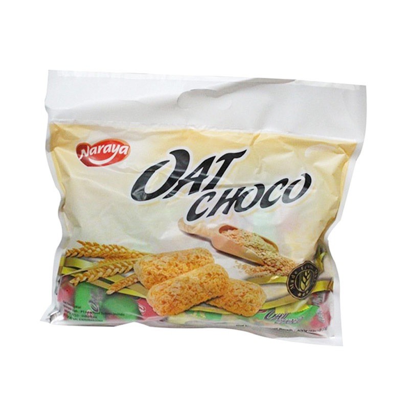 Jual Naraya Oat Choco Sereal Gandum 400gr Original isi 40 pcs BPOM ...