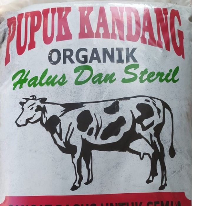 Jual pupuk kandang sapi organik/pupuk sapi halus Khusus kargo | Shopee ...
