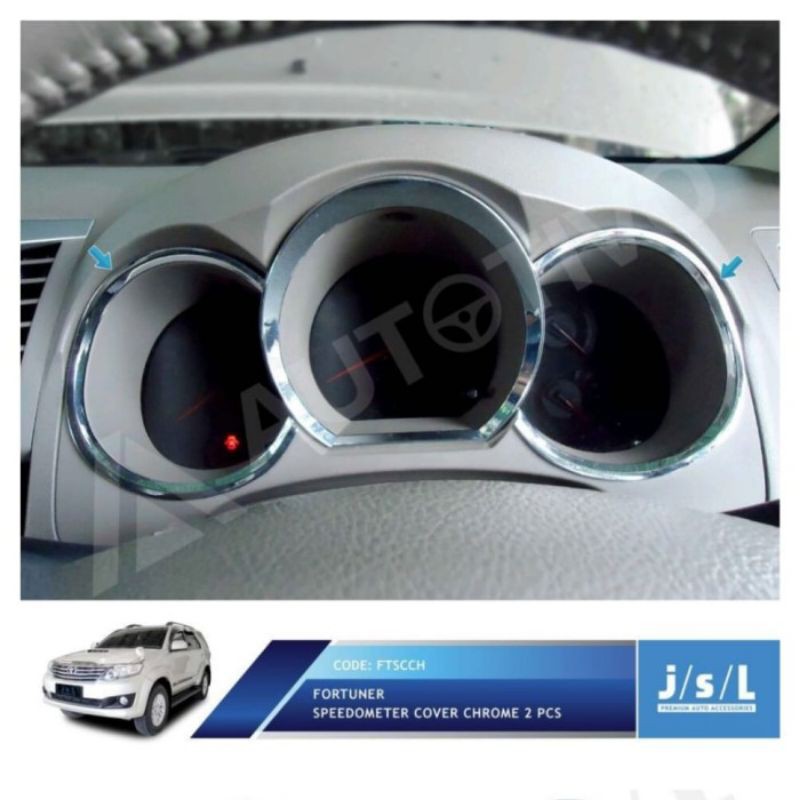 Jual Ring speedometer fortuner chrome jsl | Shopee Indonesia