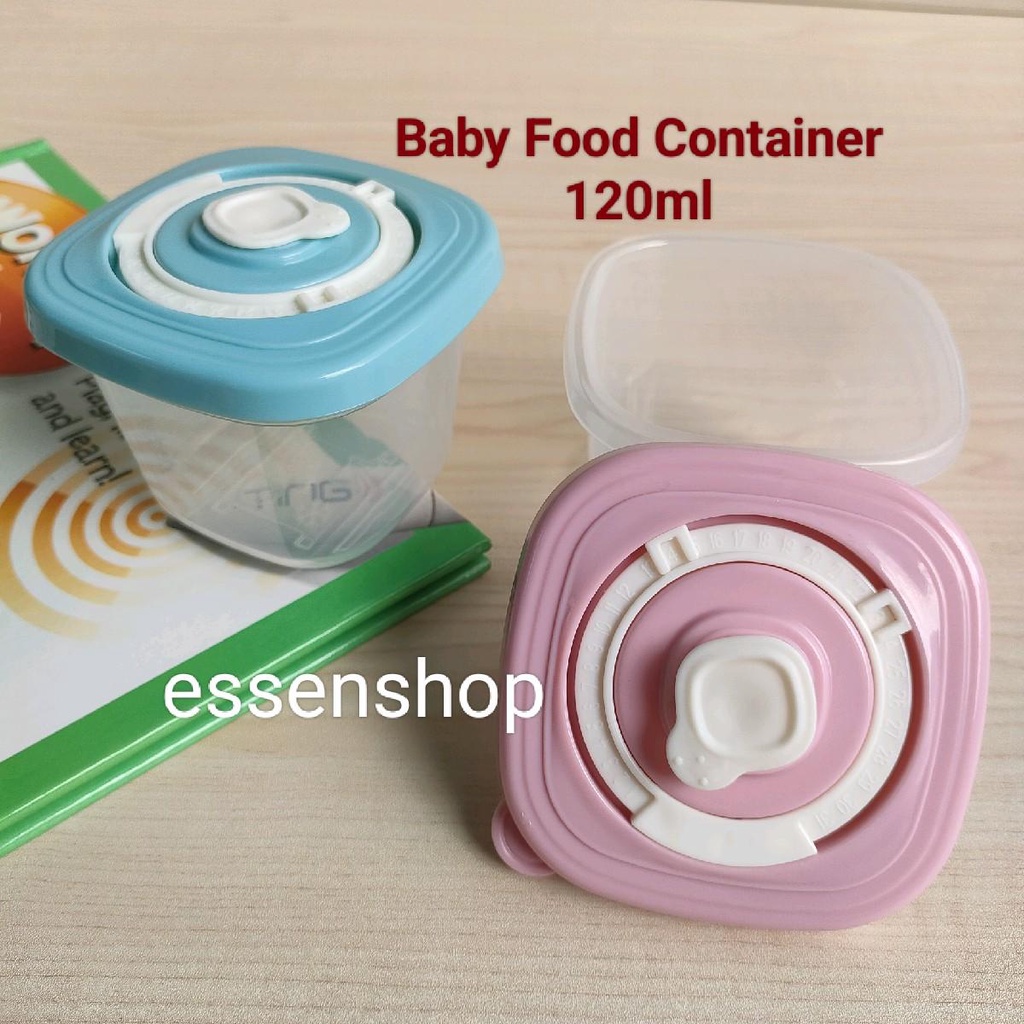 Jual Misuta Baby food container Tempat penyimpanan mpasi makan bayi 120 ...