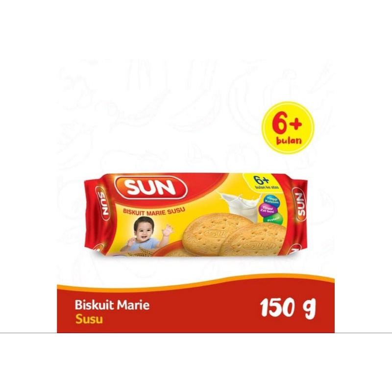 Jual SUN MARIE BISKUIT 6+ 150G | Shopee Indonesia