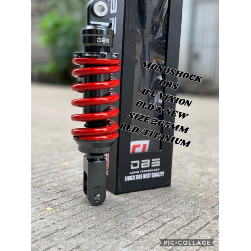 Jual Shock DBS Vixion Monoshock Vixion old new R15 V3 V2 XSR 150 XABRE ...