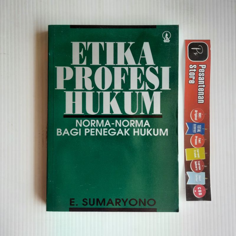 Jual BUKU ORIGINAL ETIKA PROFESI HUKUM SUMARYONO . NORMA NORMA BAGI ...