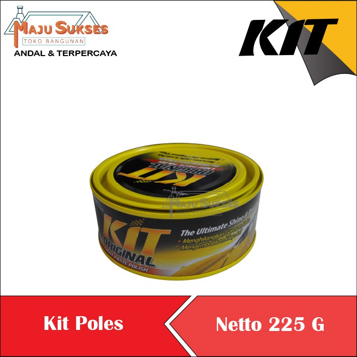 Jual KIT PASTE WAX KUNING POLES BODY MOTOR MOBIL KIT PASTE ORIGINAL