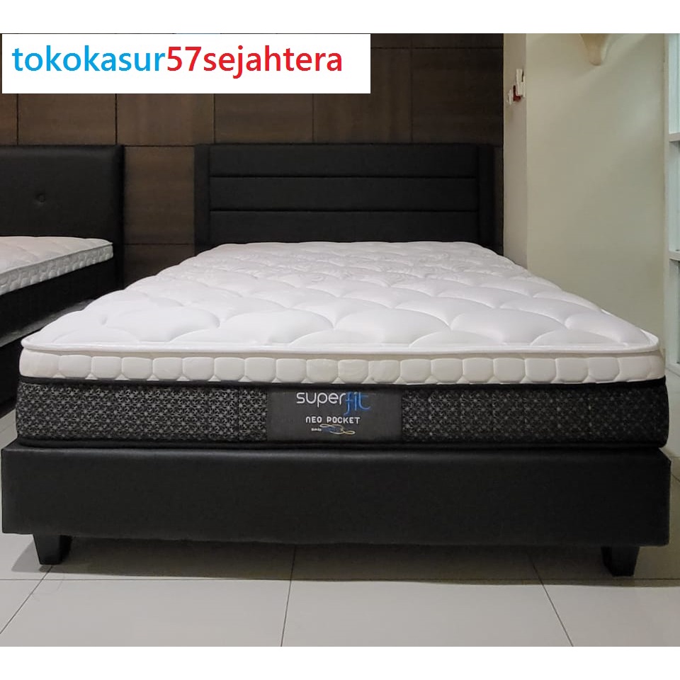 Jual Superfit Neo Pocket Tebal 30 cm Kasur Springbed by Comforta Full ...