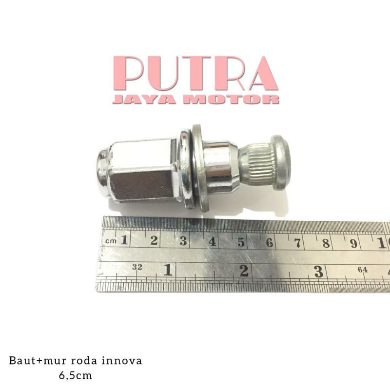 Jual BAUT+MUR RODA INNOVA FORTUNER HILUX ALPHARD ORIGINAL | Shopee ...