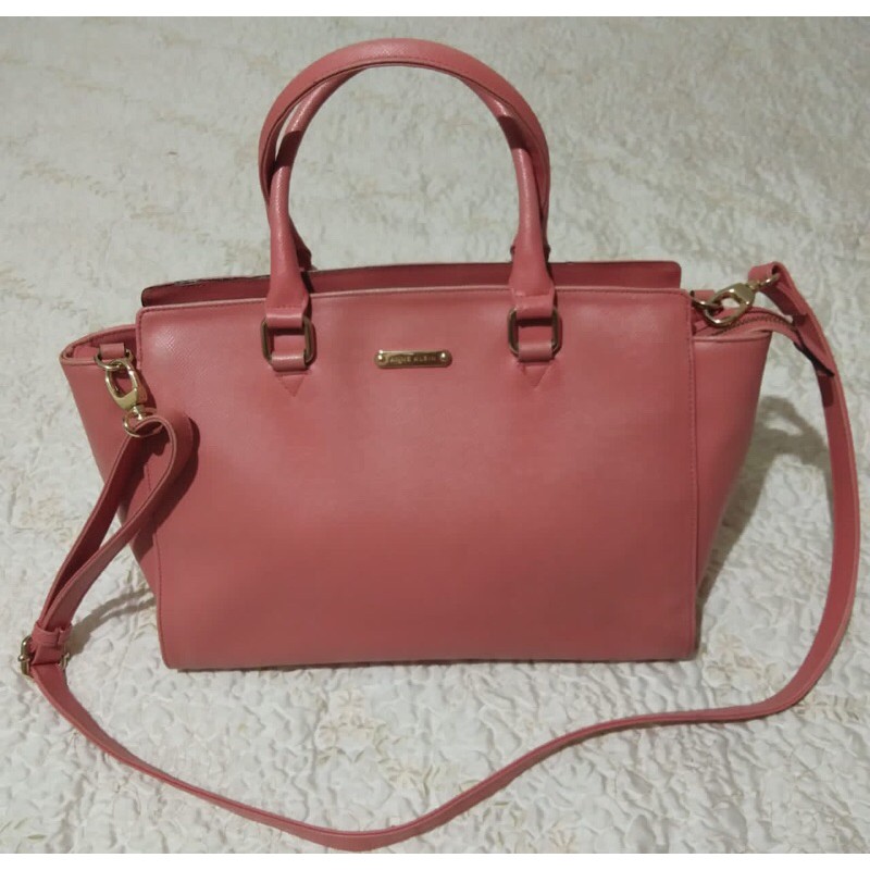 TAS ANNE KLEIN WARNA PEACH 100 ORIGINAL