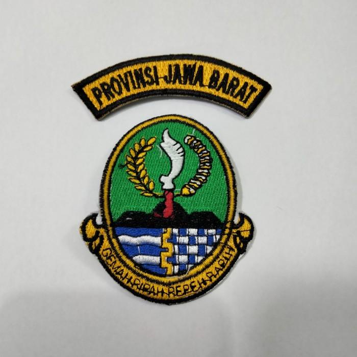 Jual Atribut | Badge/Emblem Logo Bordir Provinsi Jawa Barat | Shopee ...