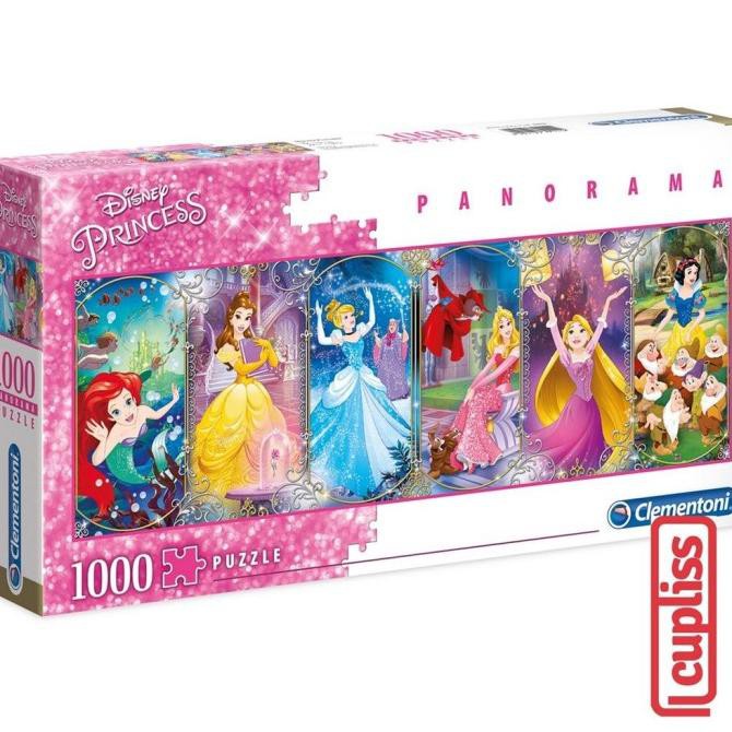 Jual Clementoni 39444 Panorama Princess Disney Puzzle 1000 pcs | Shopee ...