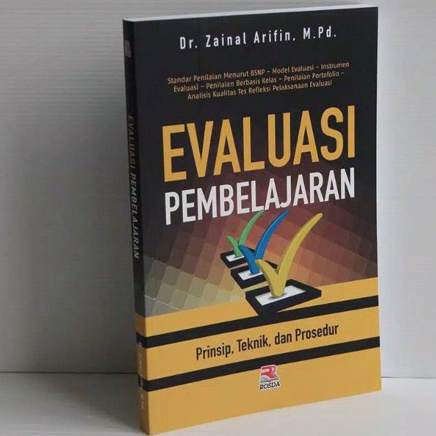 Jual BUKU ORI_EVALUASI PEMBELAJARAN. Dr.ZAINAL ARIFIN. ORIGINAL ...