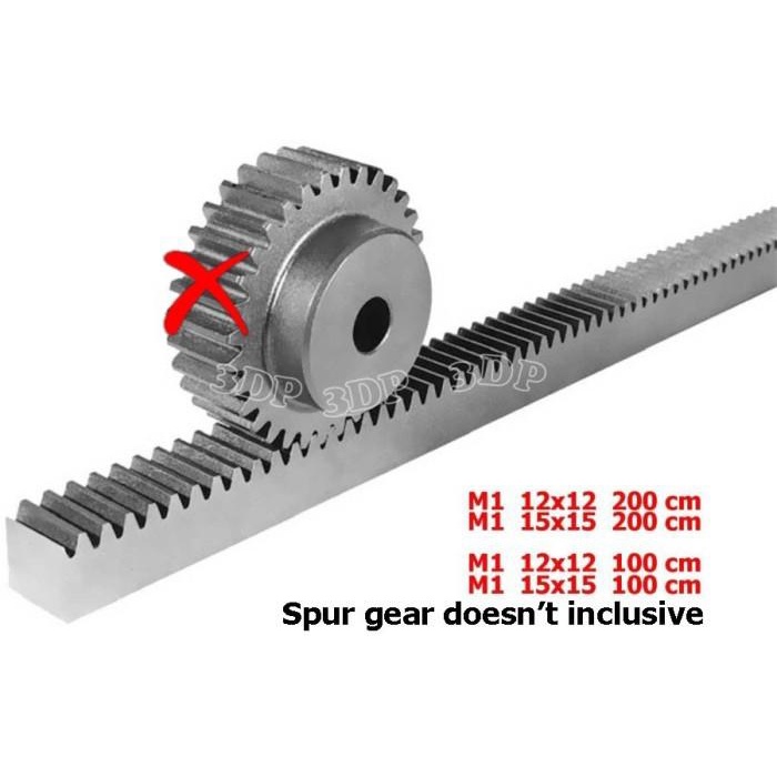 Jual Mesin M1 Rack 15X15Mm L:1000Mm | Shopee Indonesia