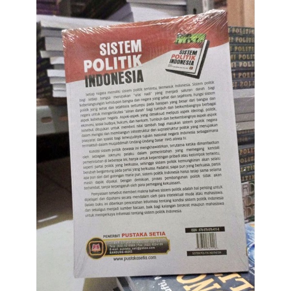Jual SISTEM POLITIK INDONESIA ~ PUSTAKA SETIA | Shopee Indonesia