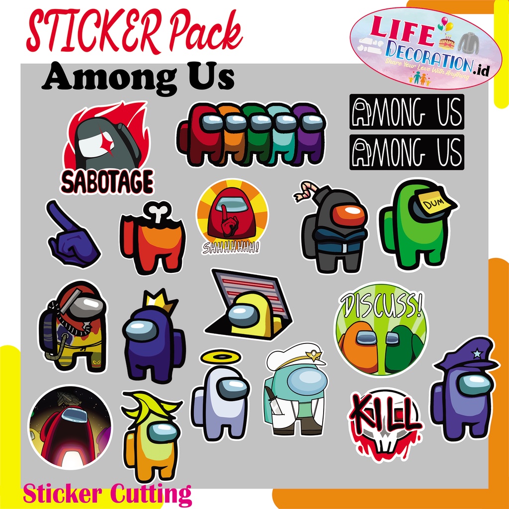 Jual STIKER AM0NGUS / STICKER PACK Tmblr | Shopee Indonesia