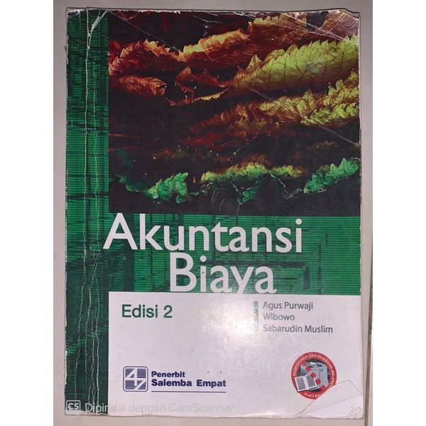 Jual Akuntansi Biaya Edisi Agus Purwaji Penerbit Salemba Empat