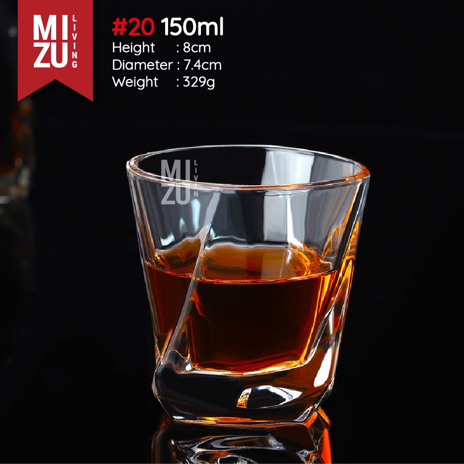 Jual Mizu Milano Whiskey Glass Gelas Kaca Whisky On The Rocks Gelas Air Minum Shopee Indonesia 7524