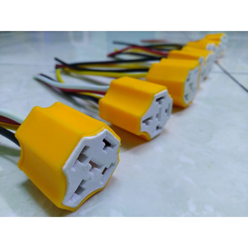 Jual Socket Relay 5 Kaki Keramik Plus Kabel Shopee Indonesia