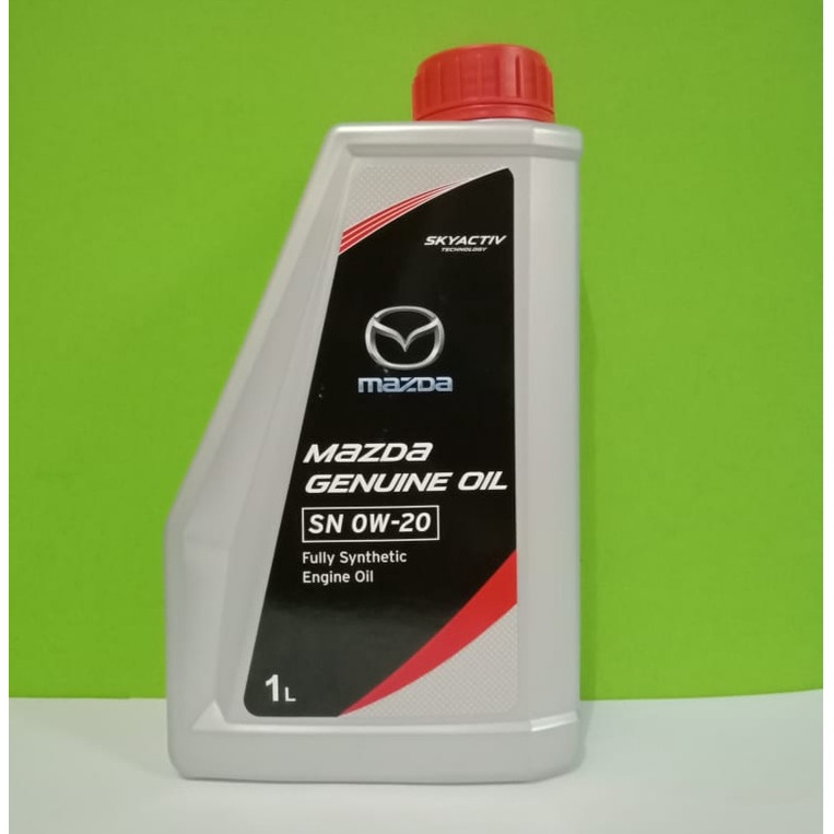 Jual Oli Mesin MAZDA 0W20 Skyactiv SAE 0W-20 SN Full Synthetic Kemasan ...