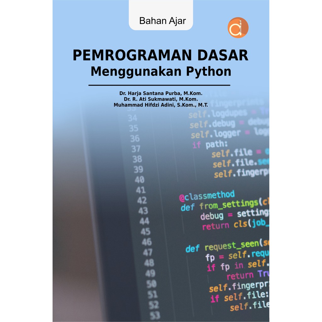 Jual Deepublish Buku Pemrograman Dasar Menggunakan Python Shopee Indonesia