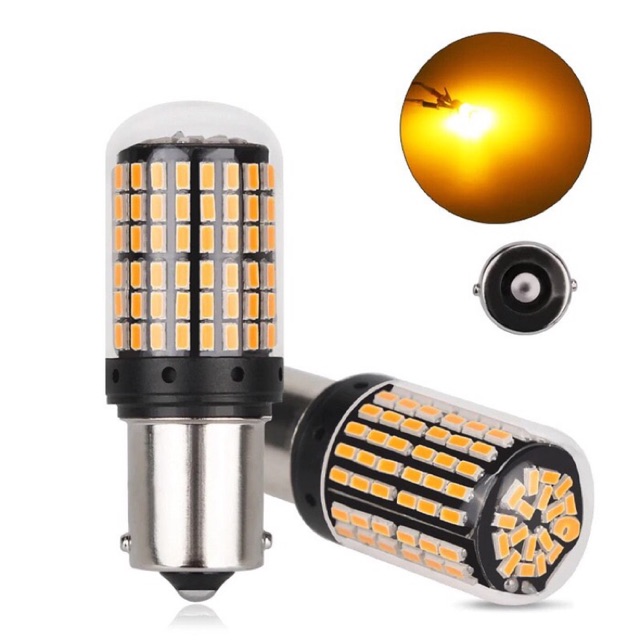 Jual Lampu Sign Lampu Sein Bayonet 144 Smd 1156 BA15S BAU15S P21W 12-24 ...