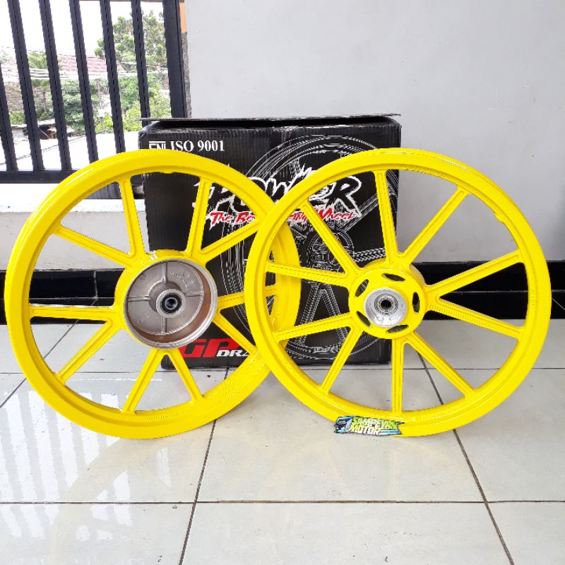 Jual Velg Racing Set Yamaha RXK RX King Power GP Drag1 Biru Merah Gold Hitam Black Doff Kuning