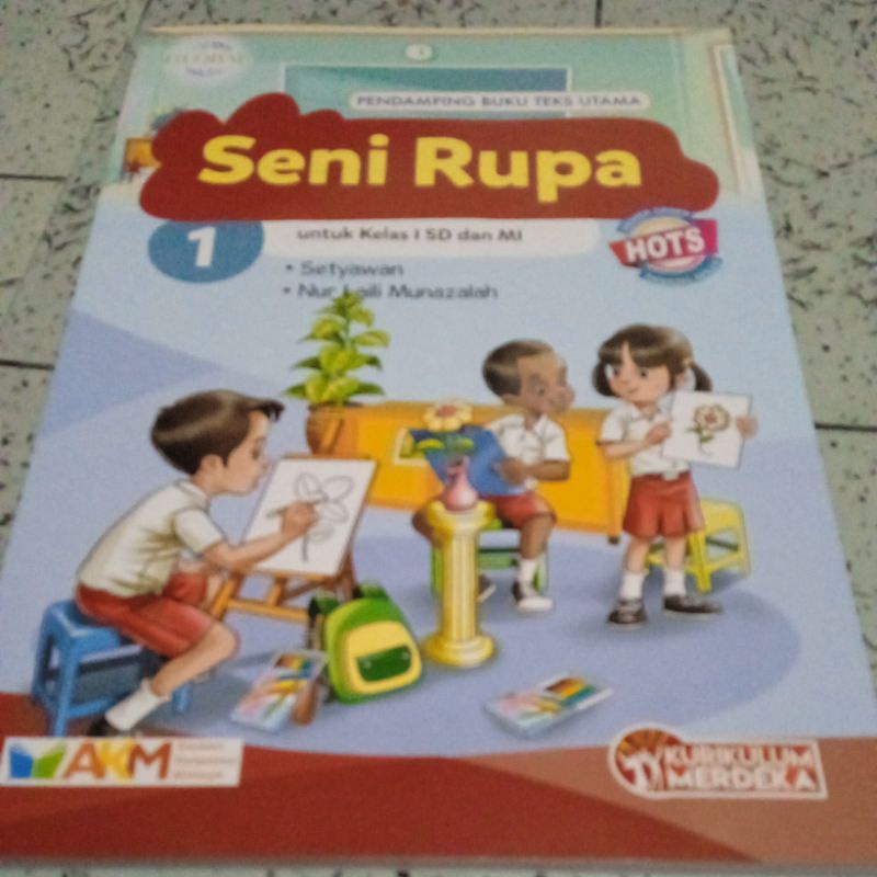 Jual Seni Rupa Global Kelas 1 SD dan MI AKM Hots Kurikulum Merdeka ...