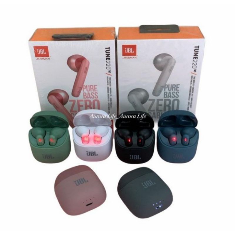 Jual Headset Bluetooth JBL Tune 220 TWS True Wireless Earbuds Bluetooth ...