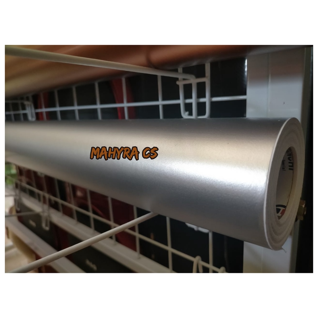 Jual Stiker Skolet Satin Metalic Dop Chrome Wrapping L Cmxp Cm