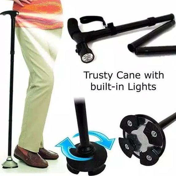 Jual modern folding cane alat tongkat bantu jalan | Shopee Indonesia