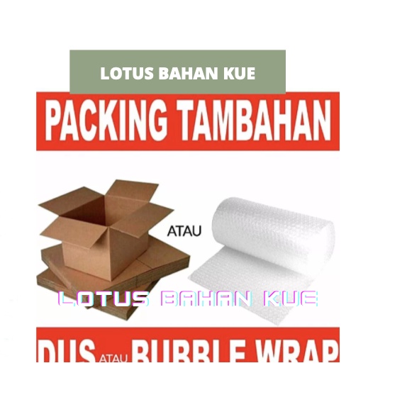 Jual Bubble Wrap Tambahan Packing Extra Safety Dus Atau Bubblewrap