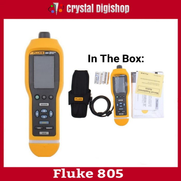 Jual Fluke 805 Vibration Meter Shopee Indonesia