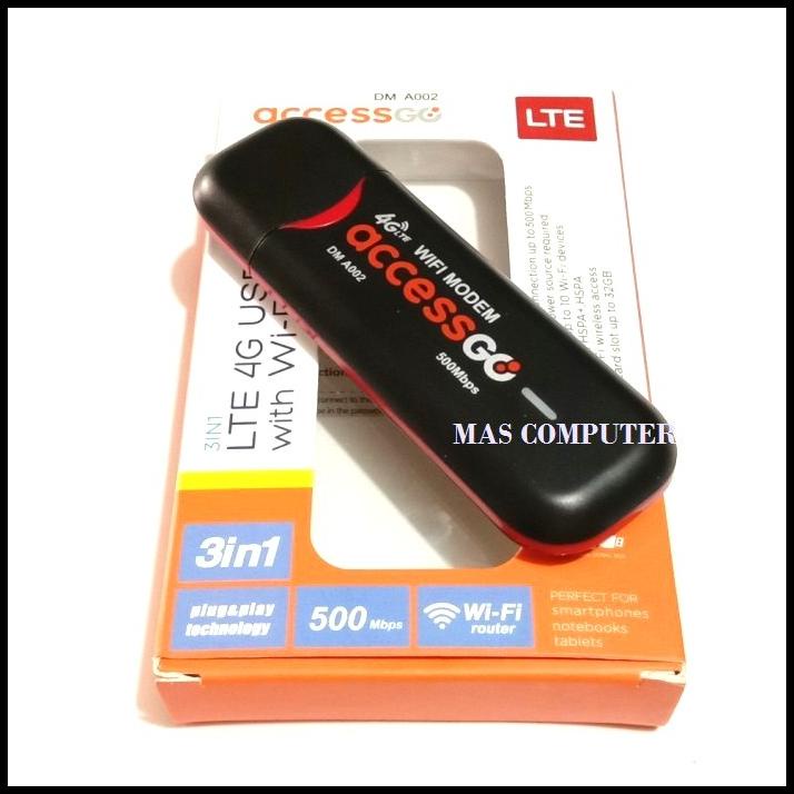 Jual Modem 4G Lte Accessgo Dm A002 500Mbps Lte 4G Usb Modem + Wifi ...